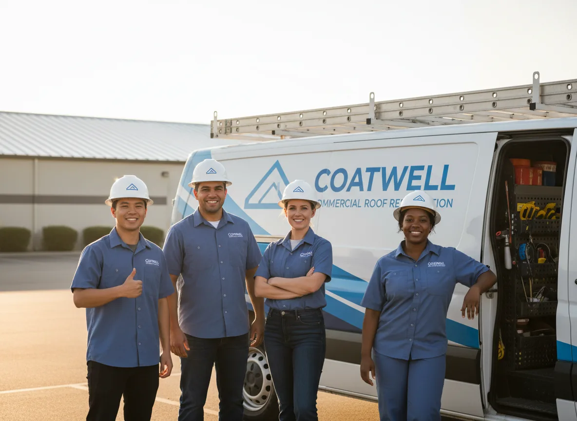 Commercial roof coating company in West Brooklyn, IL